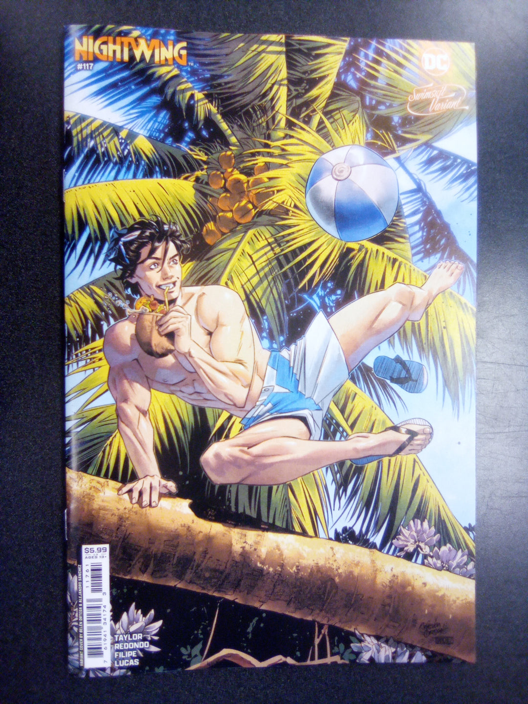 Nightwing #117 Cover E Belen Ortega Swimsuit Card Stock Variant