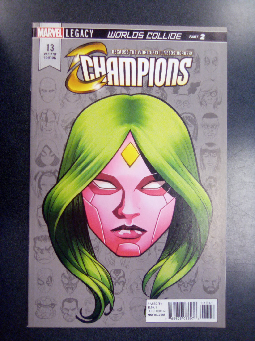 Champions #13 (2017) 1:10 Mike McKone Legacy Headshot Variant