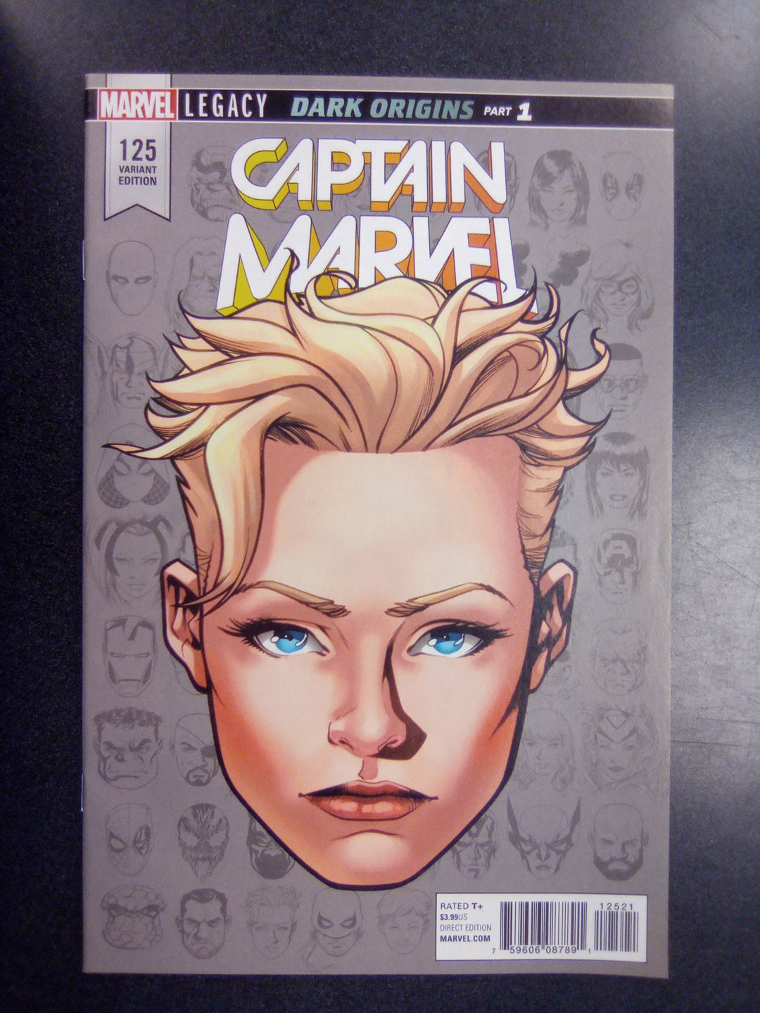 Captain Marvel #125 (2017) 1:10 Mike McKone Legacy Headshot Variant