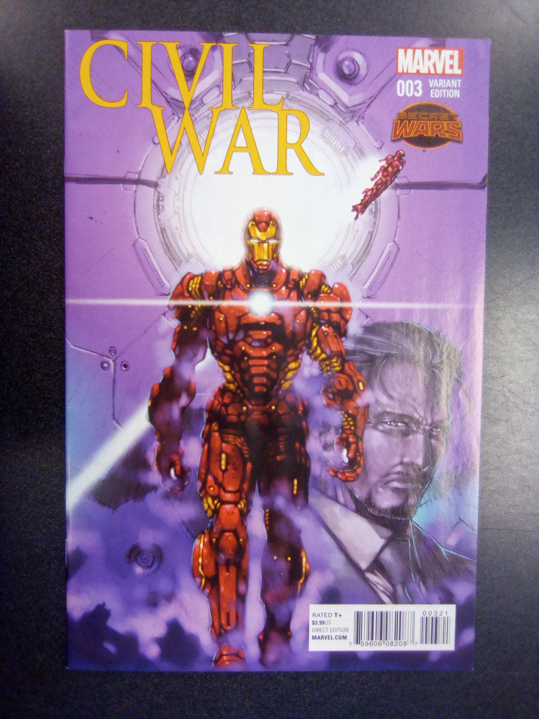 Secret Wars Civil War #3 (2015) Kia Asamiya Manga Variant