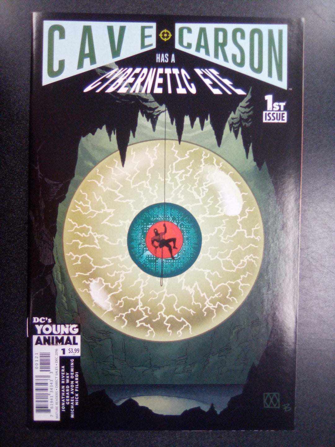 Cave Carson Has A Cybernetic Eye #1 Matt Wagner Variant