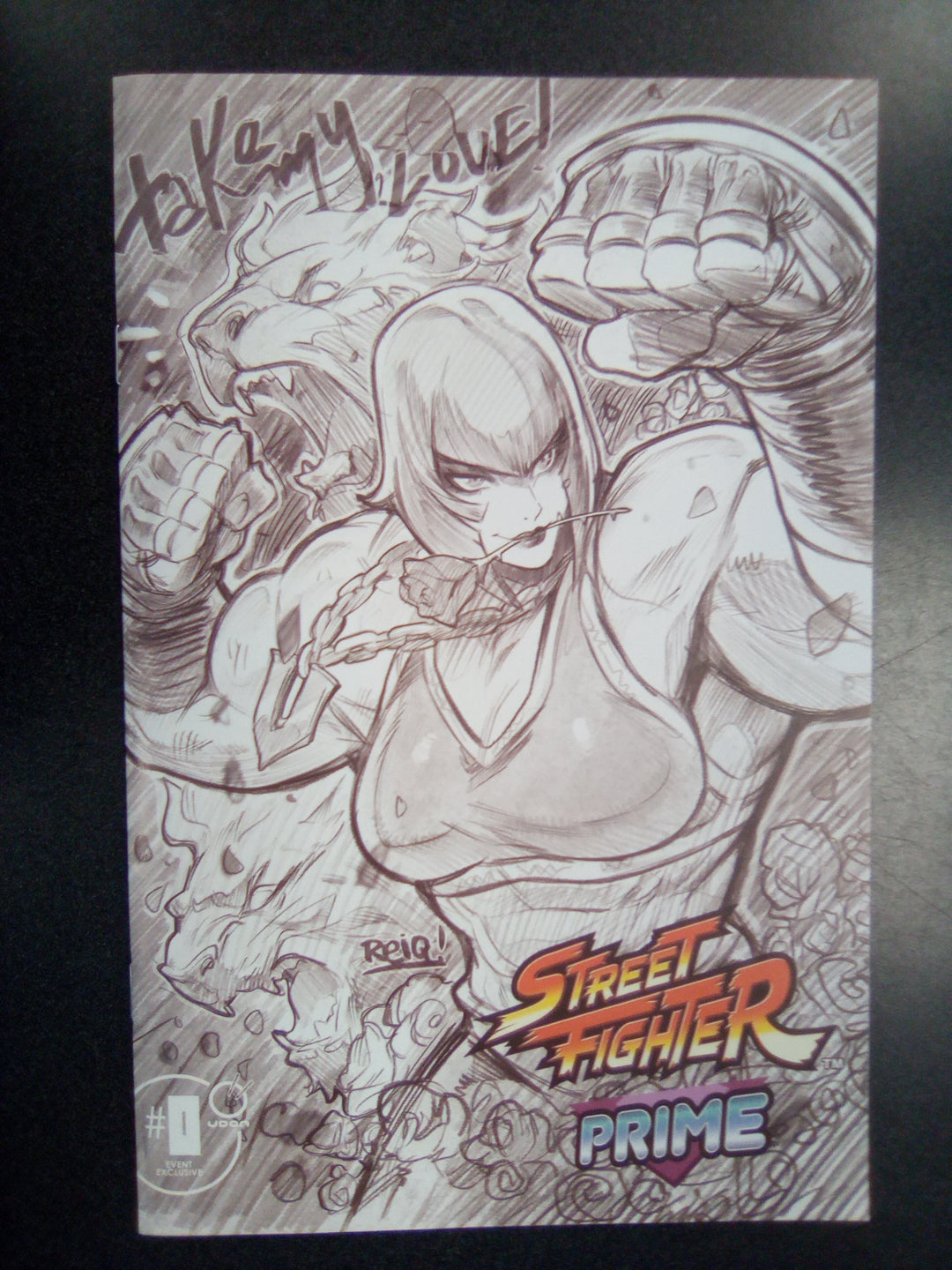 Street Fighter Prime #0 Reiq Sketch Variant