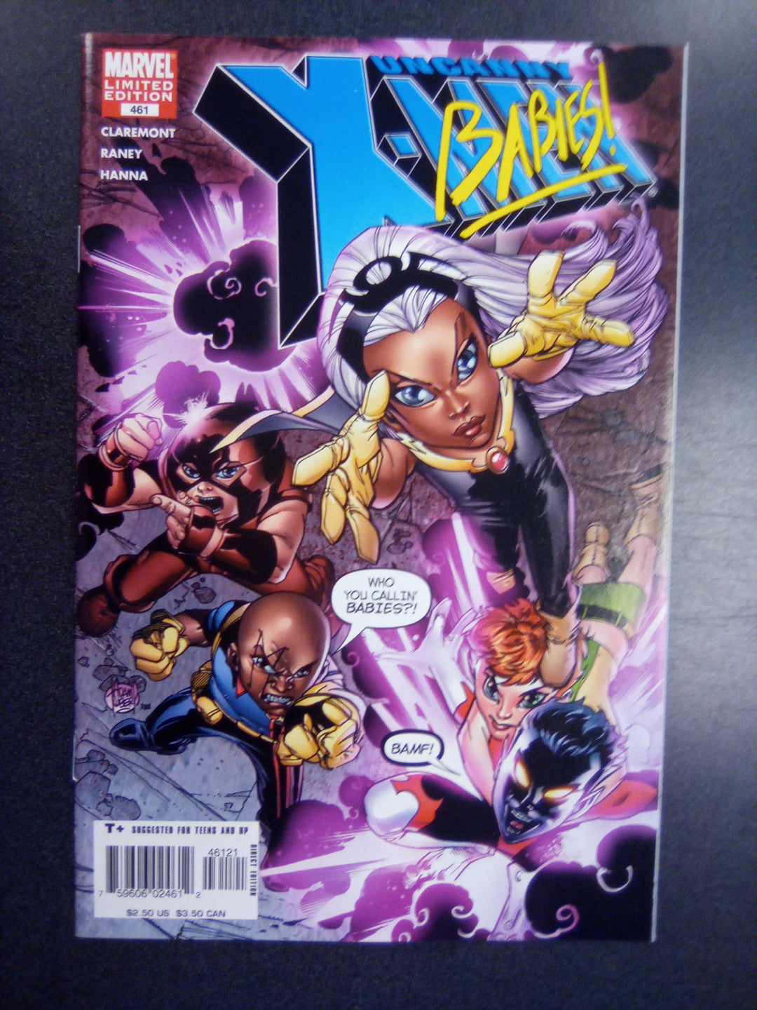 Uncanny X-Men #461 (2005) Kubert X-Babies Variant
