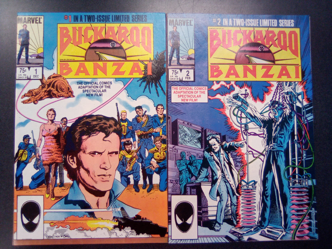 Buckaroo Banzai #1 - 2 Set (1984) NM