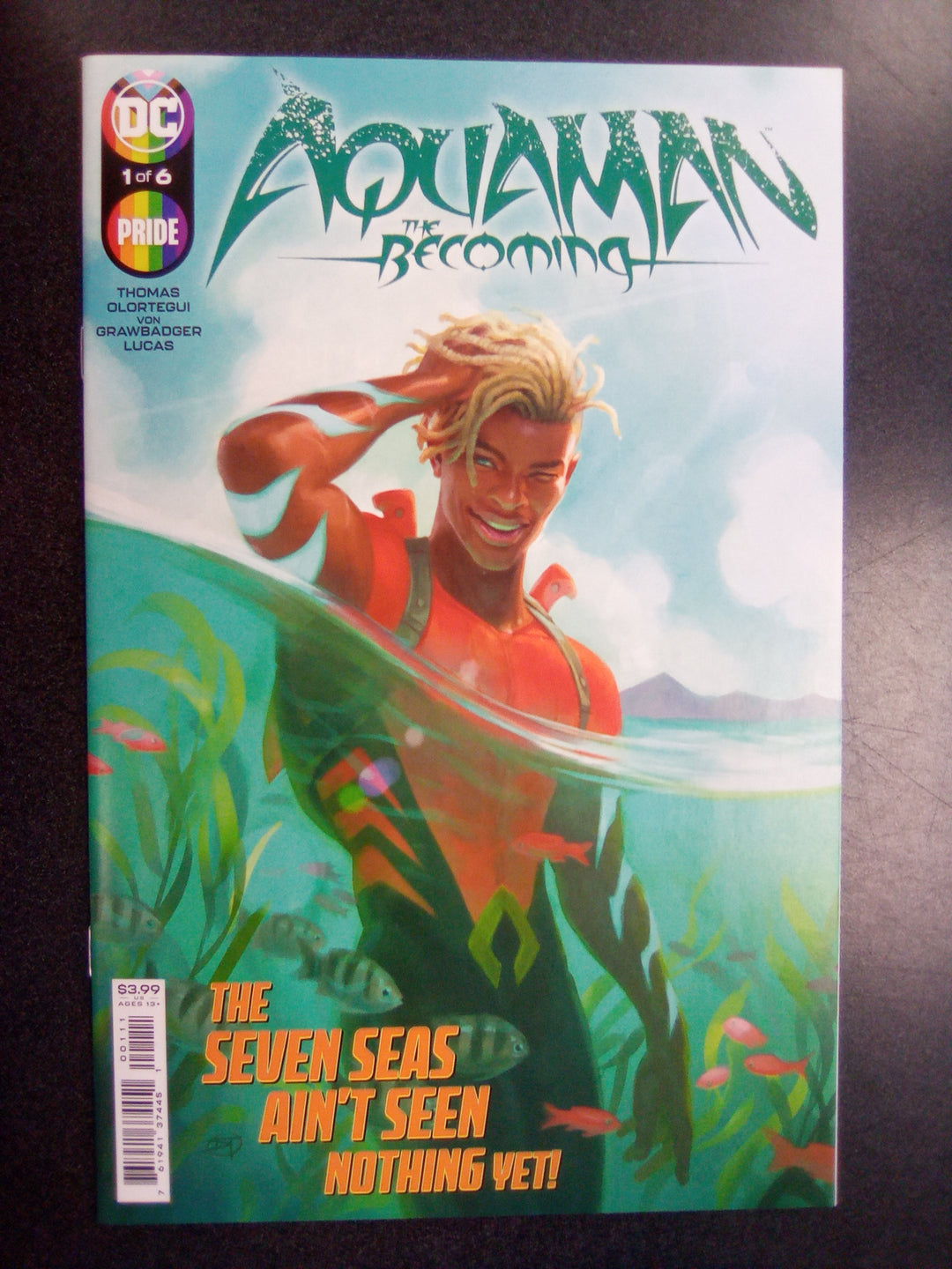 Aquaman The Becoming #1 (2021) Cover A David Talaski Comic Book First Print
