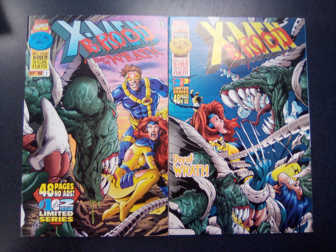 X-Men Vs The Brood #1 - 2 (1996) Set NM