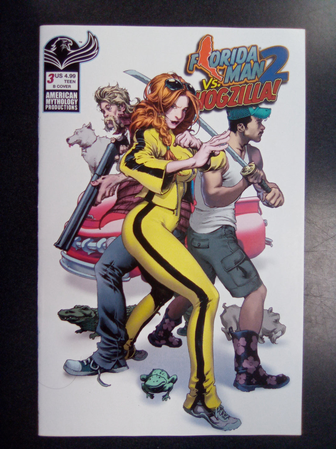 Florida Man vs Hogzilla #3 Cover B Wheldon Hogzilla
