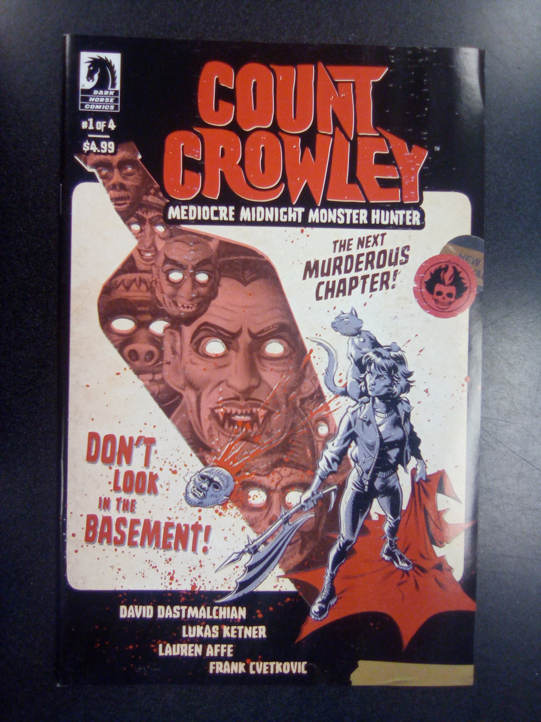 Count Crowley: Mediocre Midnight Monster Hunter #1 (Cover A) (Lukas Ketner)