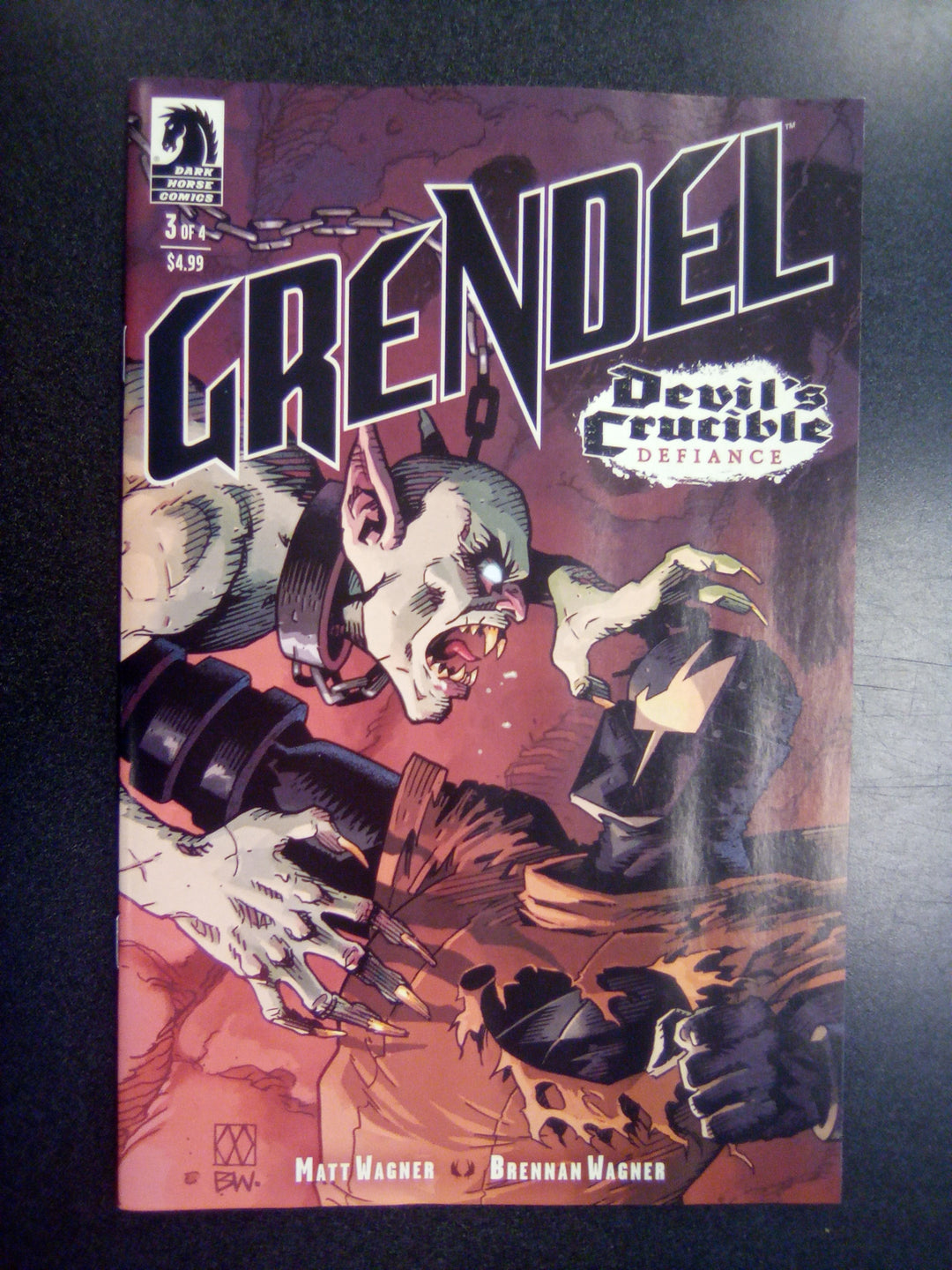 Grendel Devil's Crucible Defiance #3 Cover A Wagner