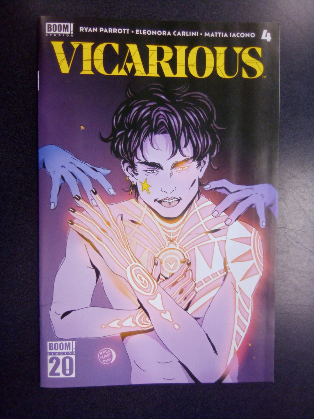 Vicarious #4 (Of 5) Cover B Llovet