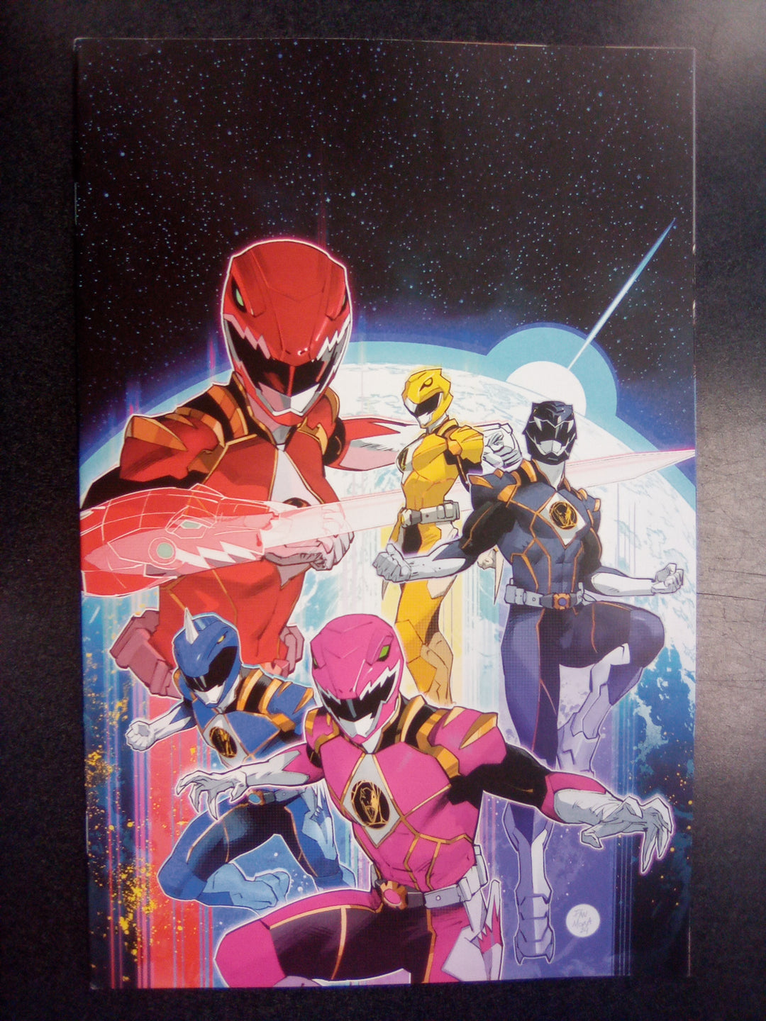 Power Rangers Prime #5 Cover K Unlockable Mora Variant