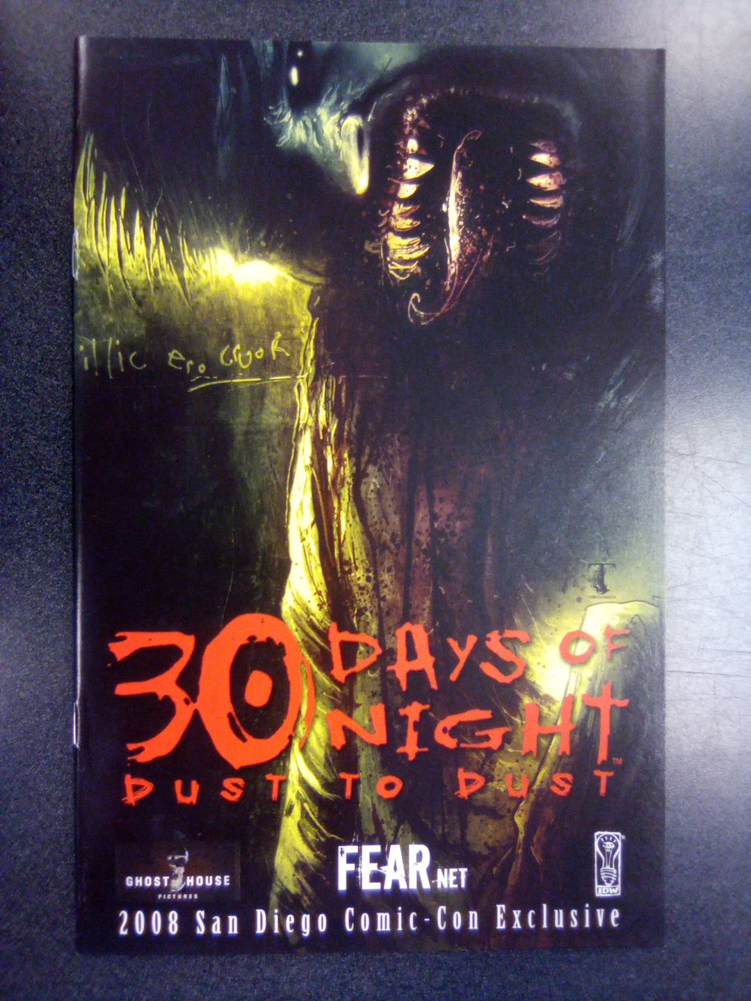 30 Days of Night Dust to Dust 2008 San Diego Comic-Con Exclusive