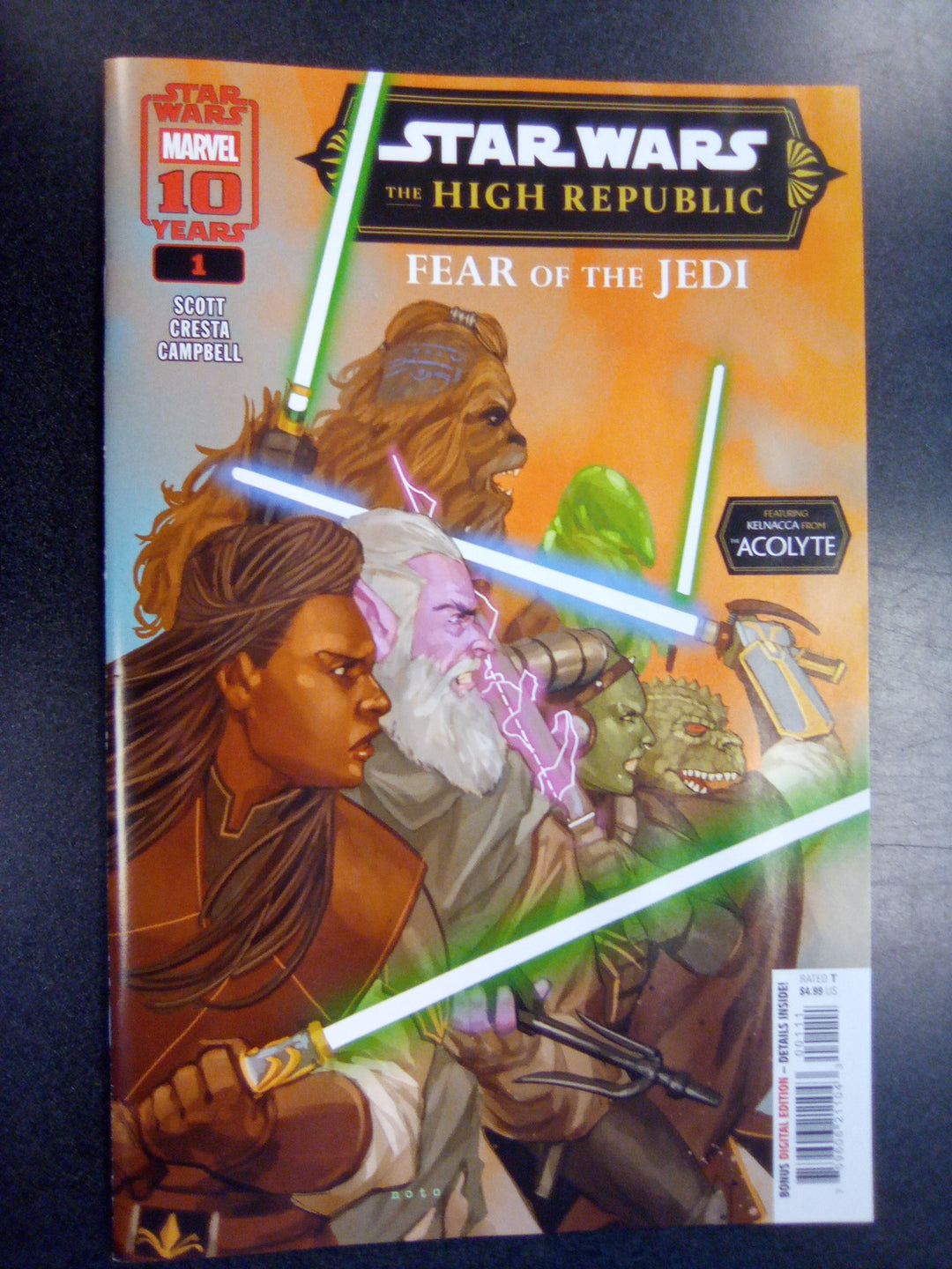 Star Wars High Republic - Fear Of The Jedi #1
