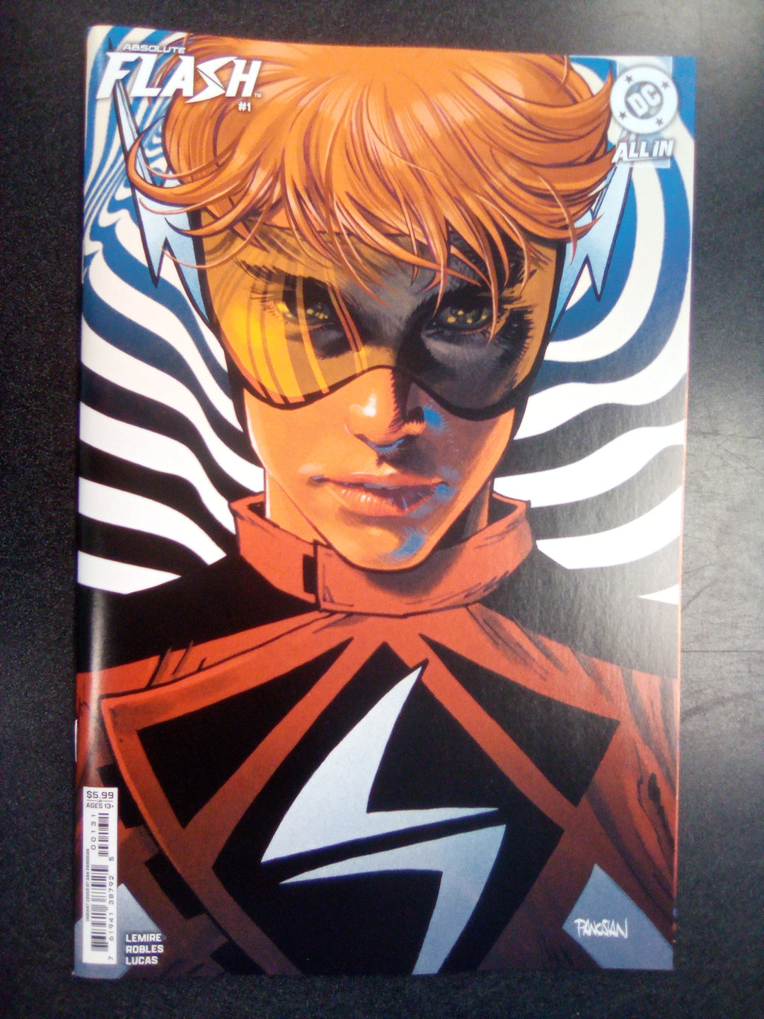 Absolute Flash #1 Cover C Dan Panosian Card Stock Variant