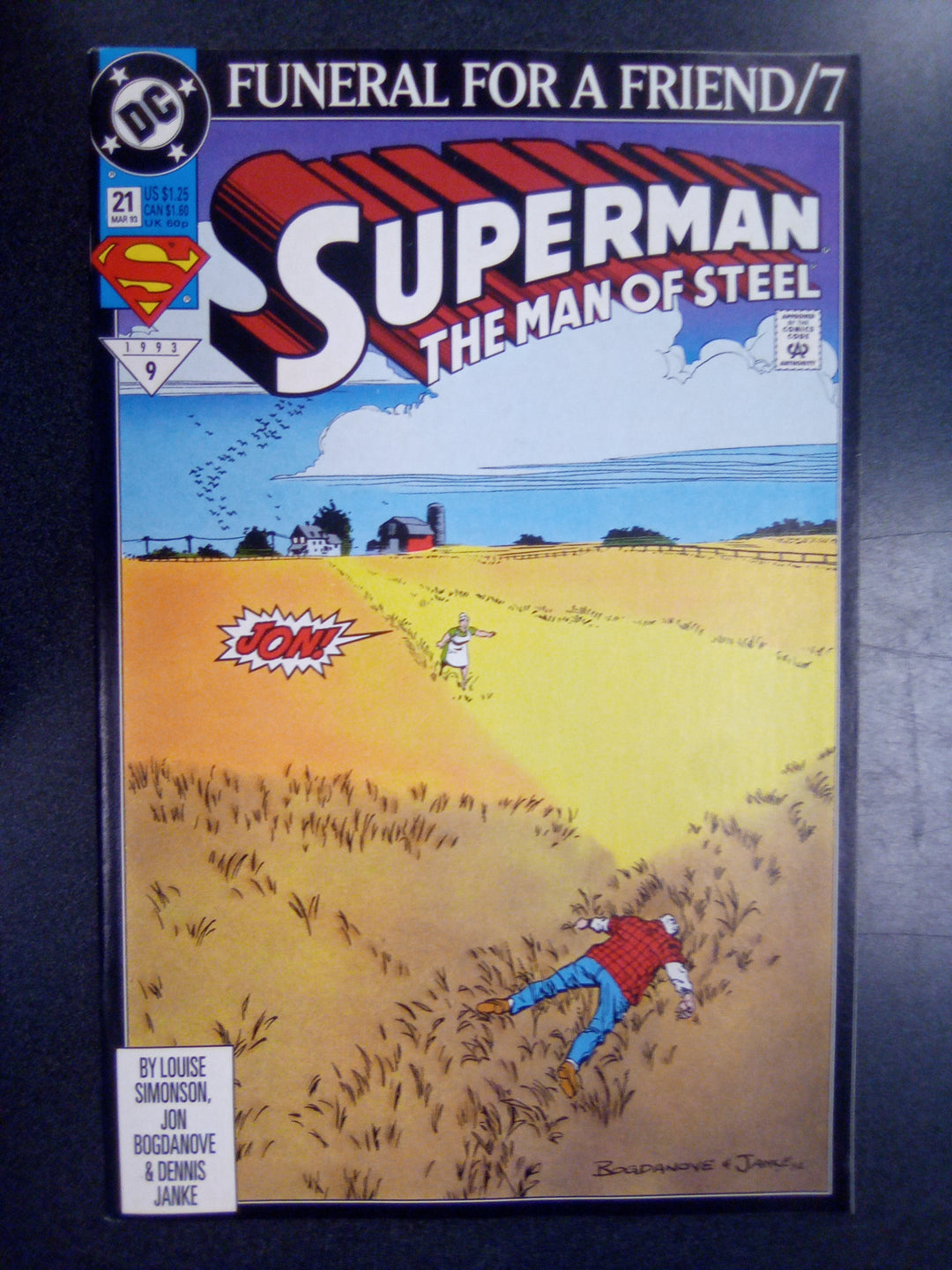 Superman Man of Steel #21 (1993)