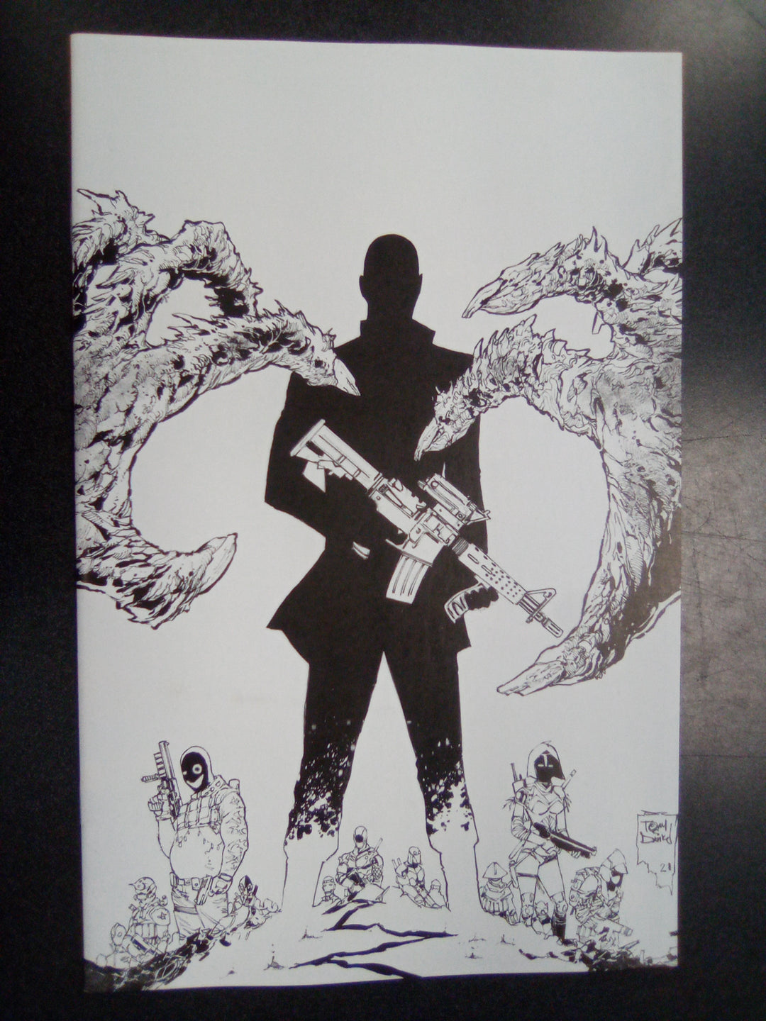Nocterra #5 1:10 Tony S Daniel B&W Virgin Variant