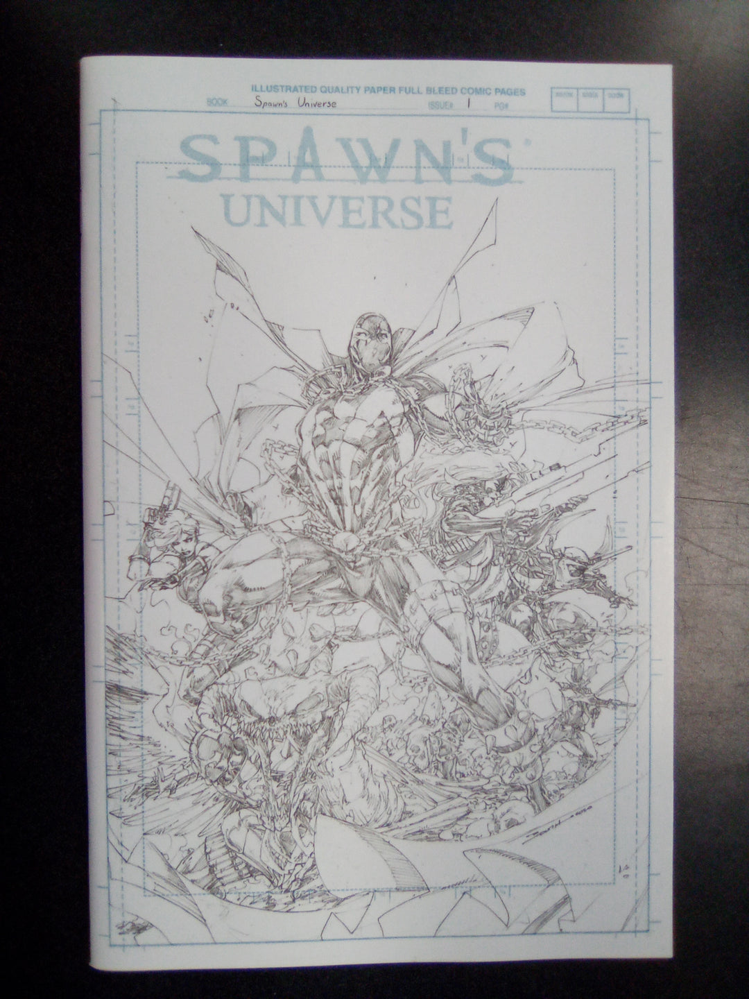 Spawn Universe #1 Cover G 1:50 Variant Booth