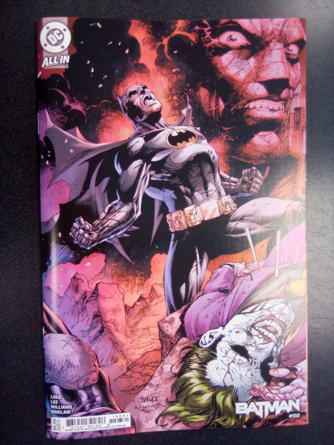 Batman #158 Cover C Jim Lee & Scott Williams Connecting Card Stock Variant (2 Of 2)