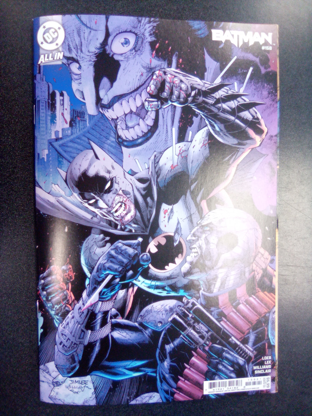 Batman #158 Cover B Jim Lee & Scott Williams Connecting Card Stock Variant (1 Of 2)