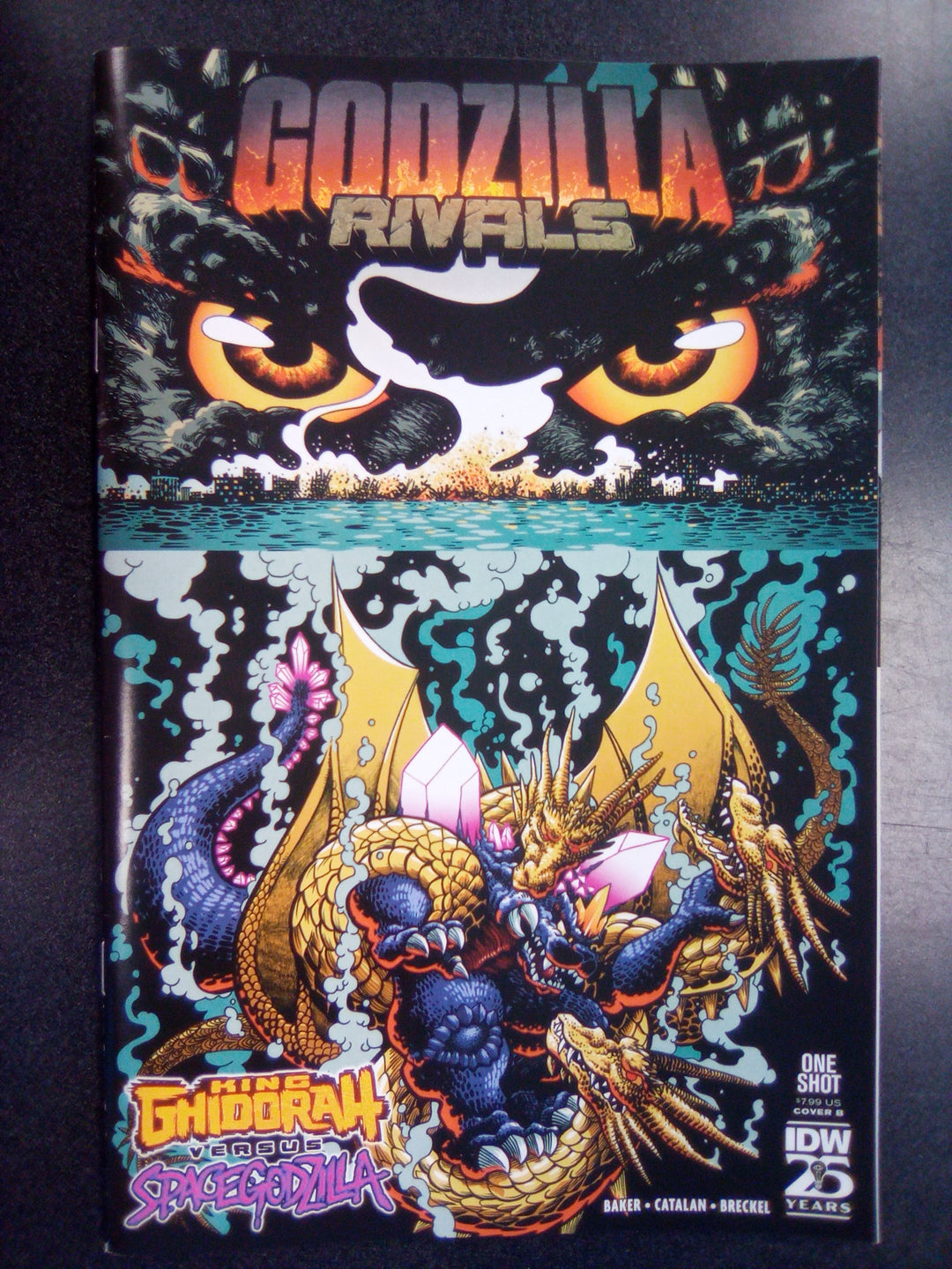 Godzilla Rivals King Ghidorah vs Spacegodzilla #1 Cover B