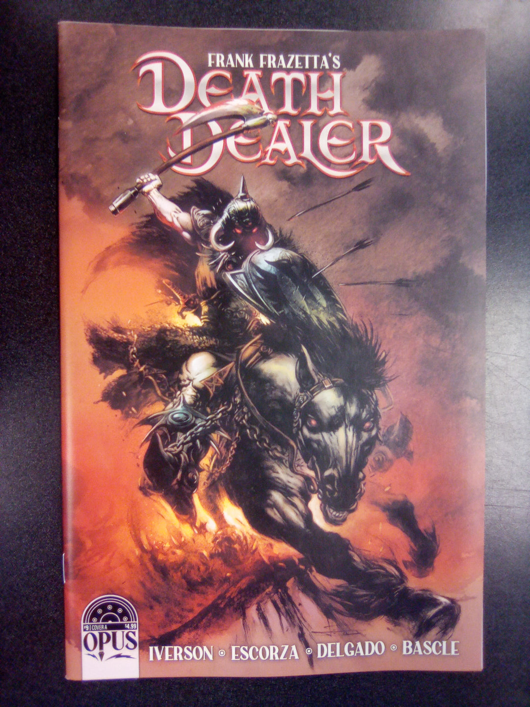 Frank Frazetta Death Dealer #9 Cover A Leonardo Manco