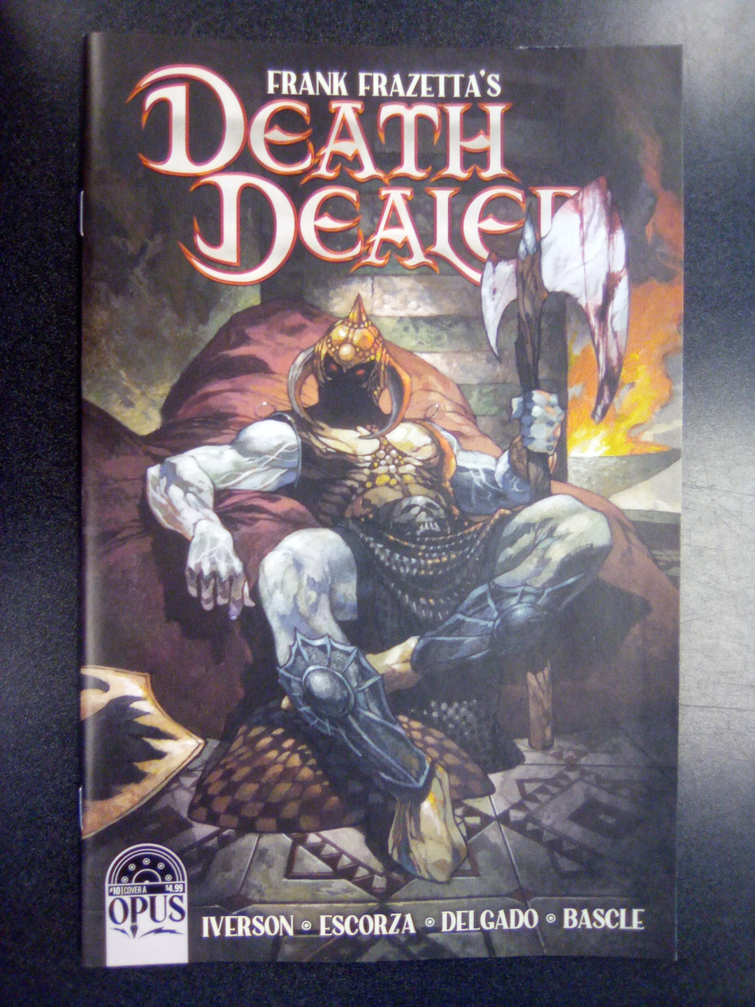 Frank Frazetta Death Dealer #10 Cover A Simone Bianchi