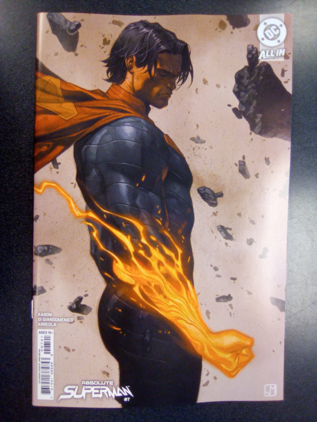 Absolute Superman #7 Cover D 1 in 25 Jorge Molina Card Stock Variant