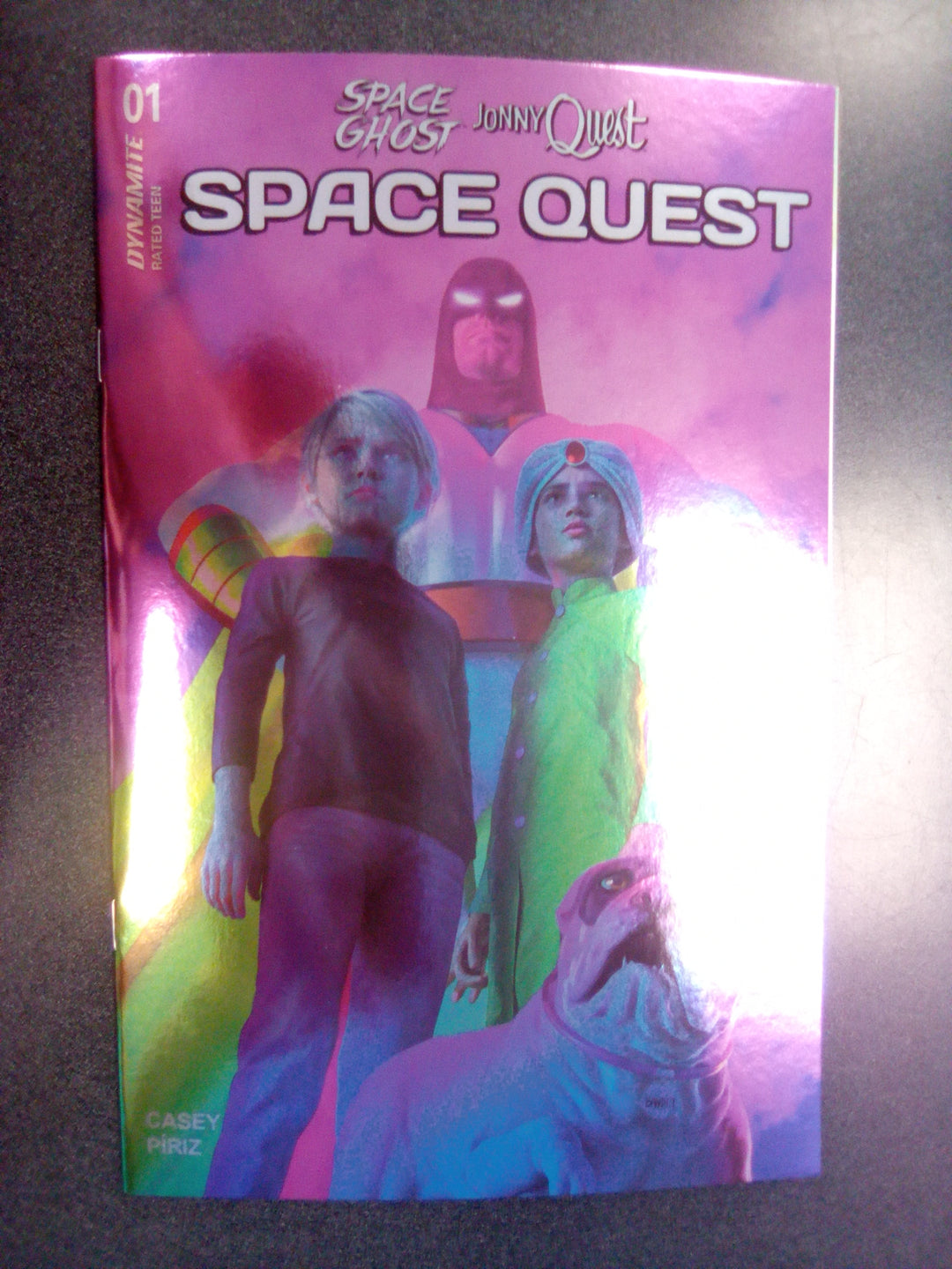 Space Ghost Jonny Quest Space Quest #1 Cover F Spears Foil