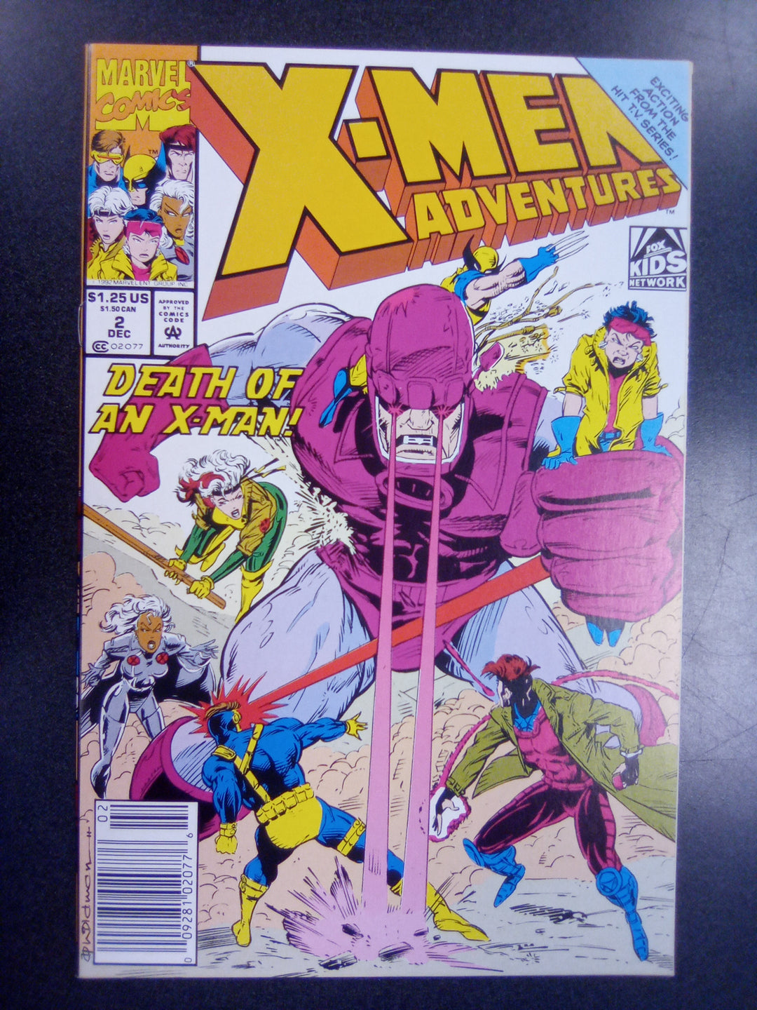 X-Men Adventures #2 (1992, Newsstand) NM