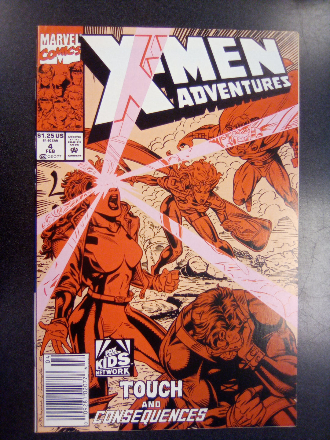 X-Men Adventures #4 (1992, Newsstand) NM