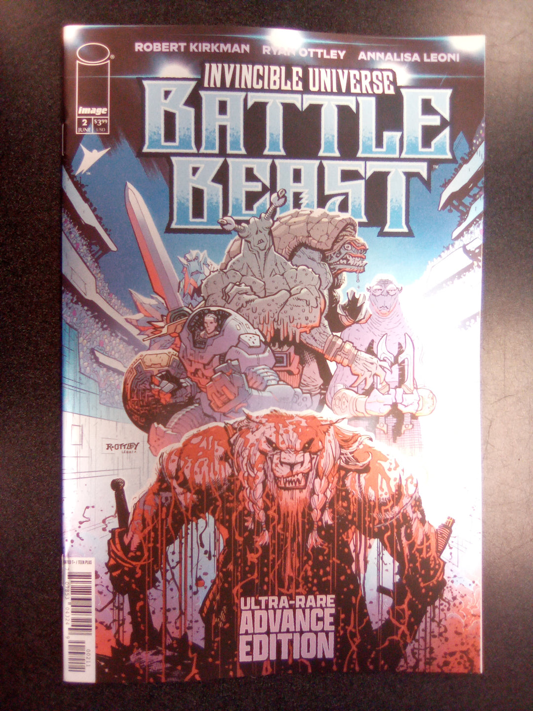 Invincible Universe Battle Beast #2 (2025) Ultra-Rare Advance Edition