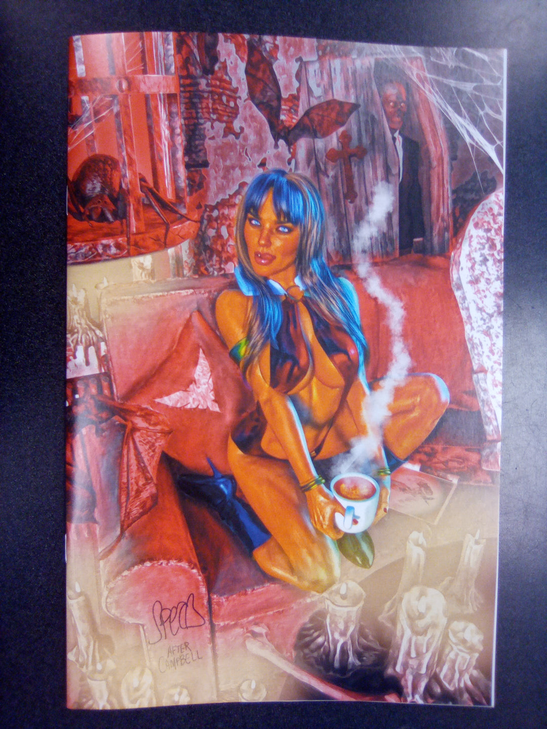 Vampirella (2025) #2 Cover Ze Foc 15 Copy Variant Edition Spears Red Virg