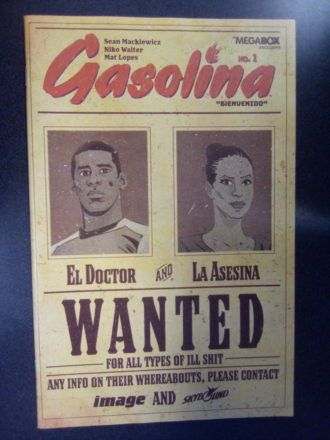 Gasolina #1 (2017) Megabox Exclusive Variant