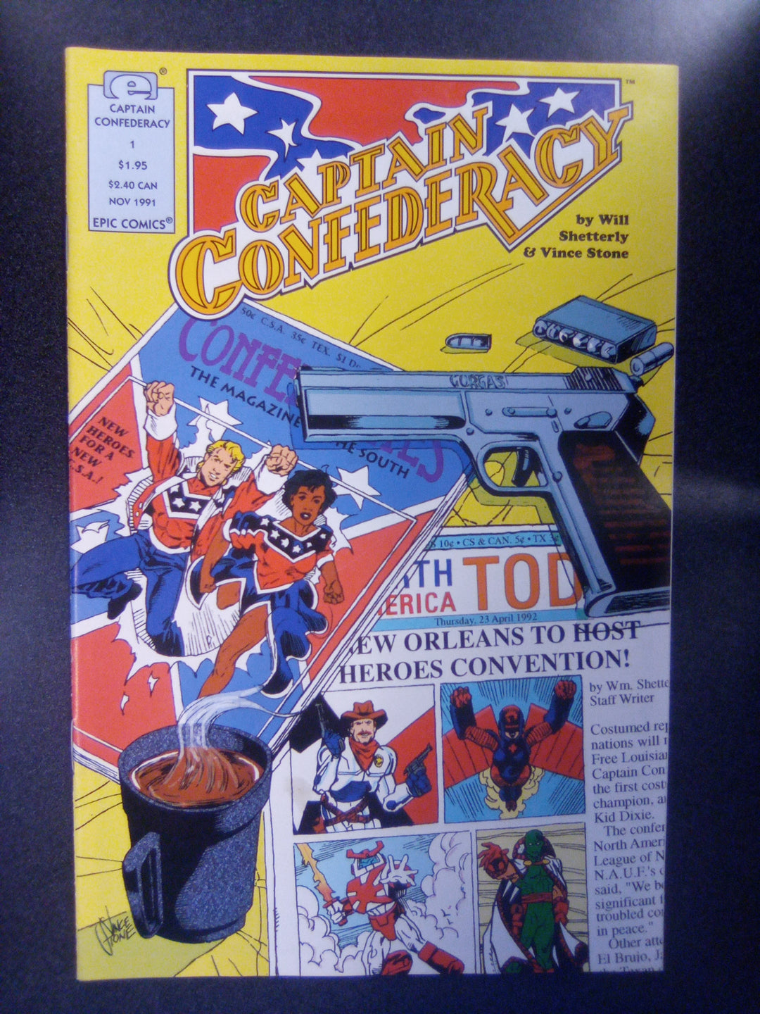 Captain Confederacy #1 (1991) NM