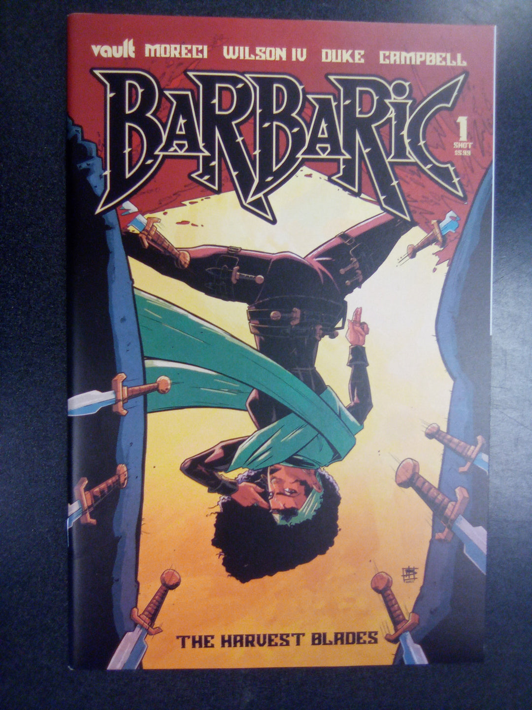 Barbaric Harvest Blades One Shot Cover E Hennessy 1:25 Variant