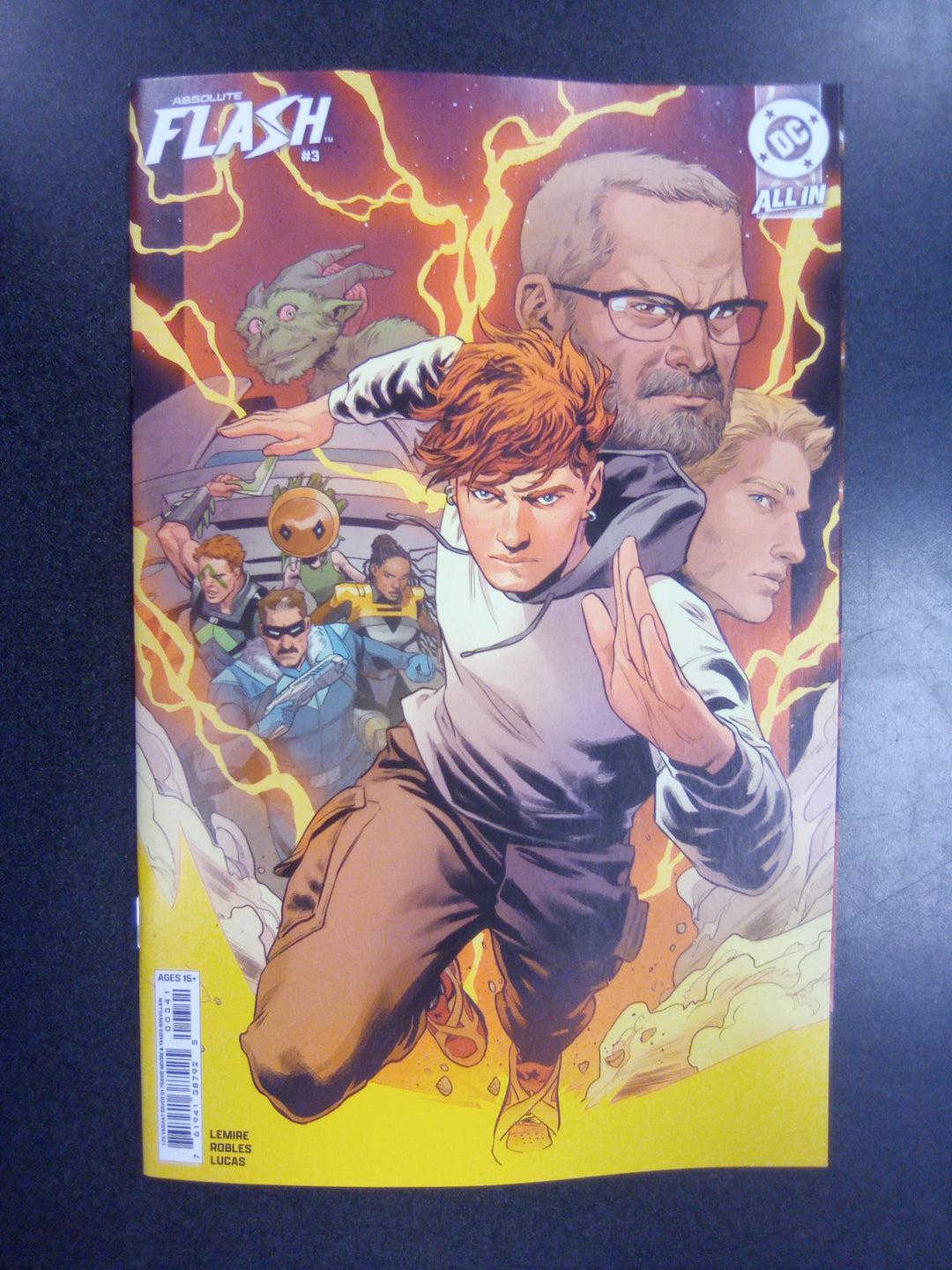 Absolute Flash #3 Cover D 1 in 25 Travis Moore Card Stock Variant
