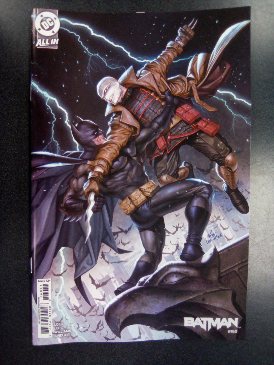 Batman #160 Cover H 1 in 50 Inhyuk Lee Card Stock Variant