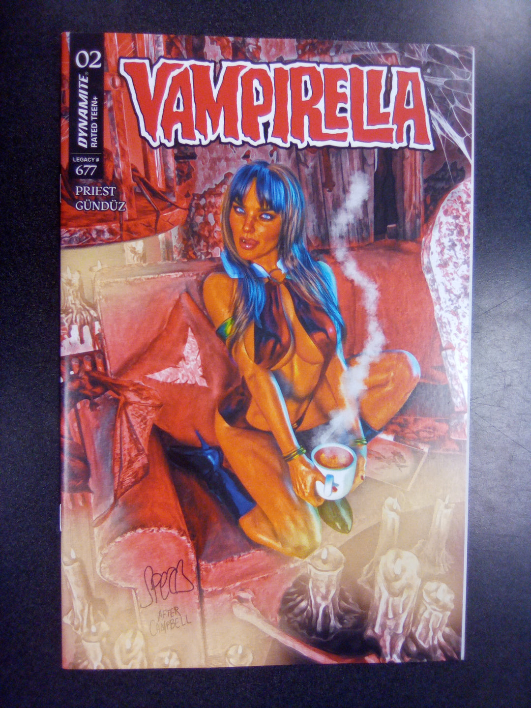 Vampirella (2025) #2 Cover Zc Foc 10 Copy Variant Edition Spears Red