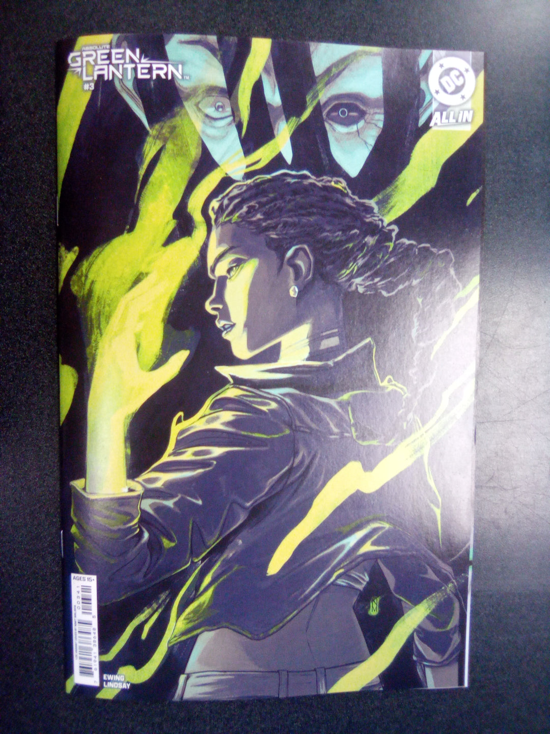 Absolute Green Lantern #3 Cover D 1 in 25 Nimit Malavia Card Stock Variant