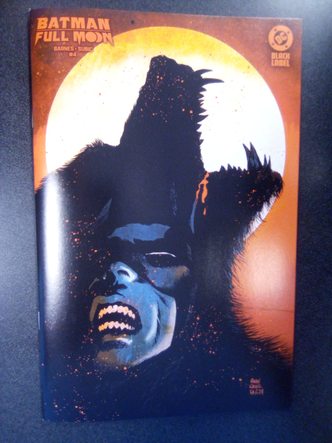 Batman Full Moon #4 (Of 4) Francesco Francavilla Card Stock Variant