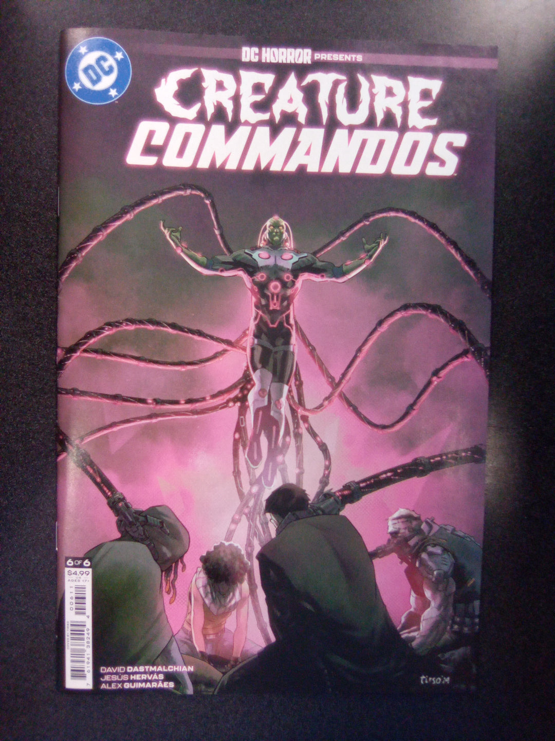 DC Horror Presents Creature Commandos #6 (Of 6) Cover A Tirso