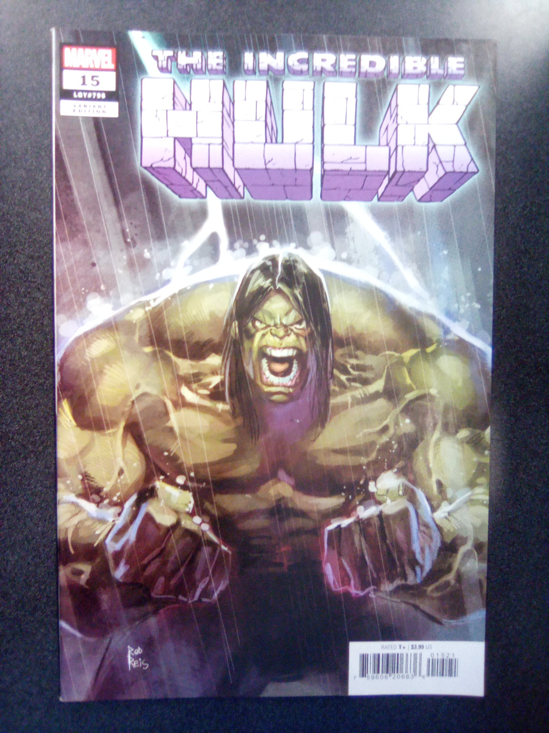 Incredible Hulk #15 Rod Reis Variant