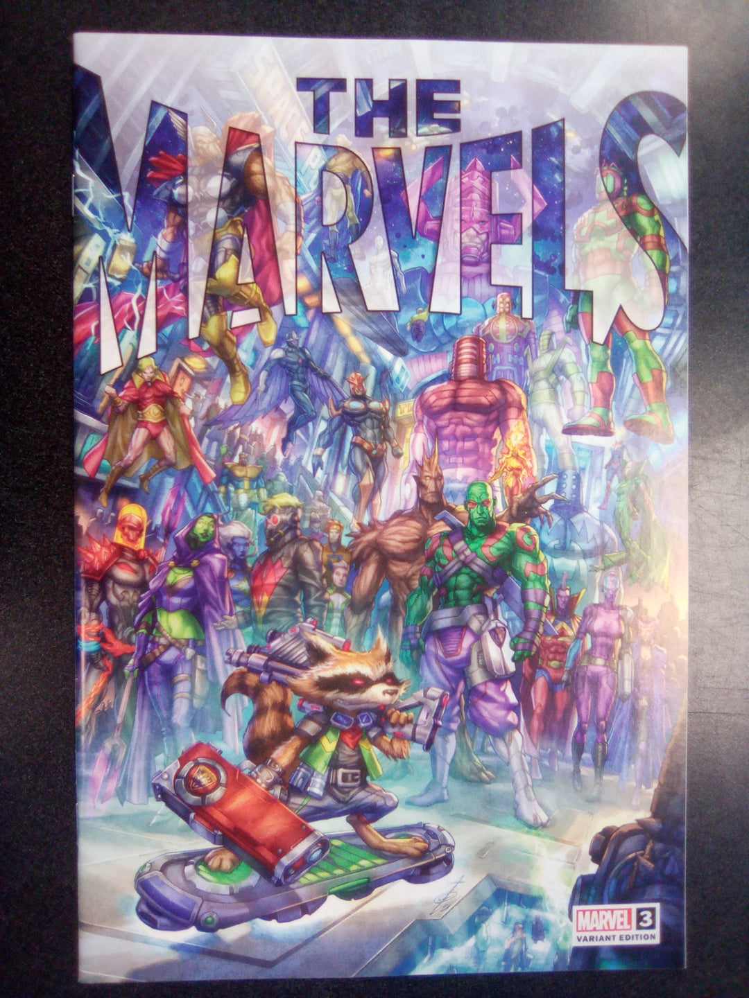 The Marvels #3 Alan Quah Trade Dress Variant
