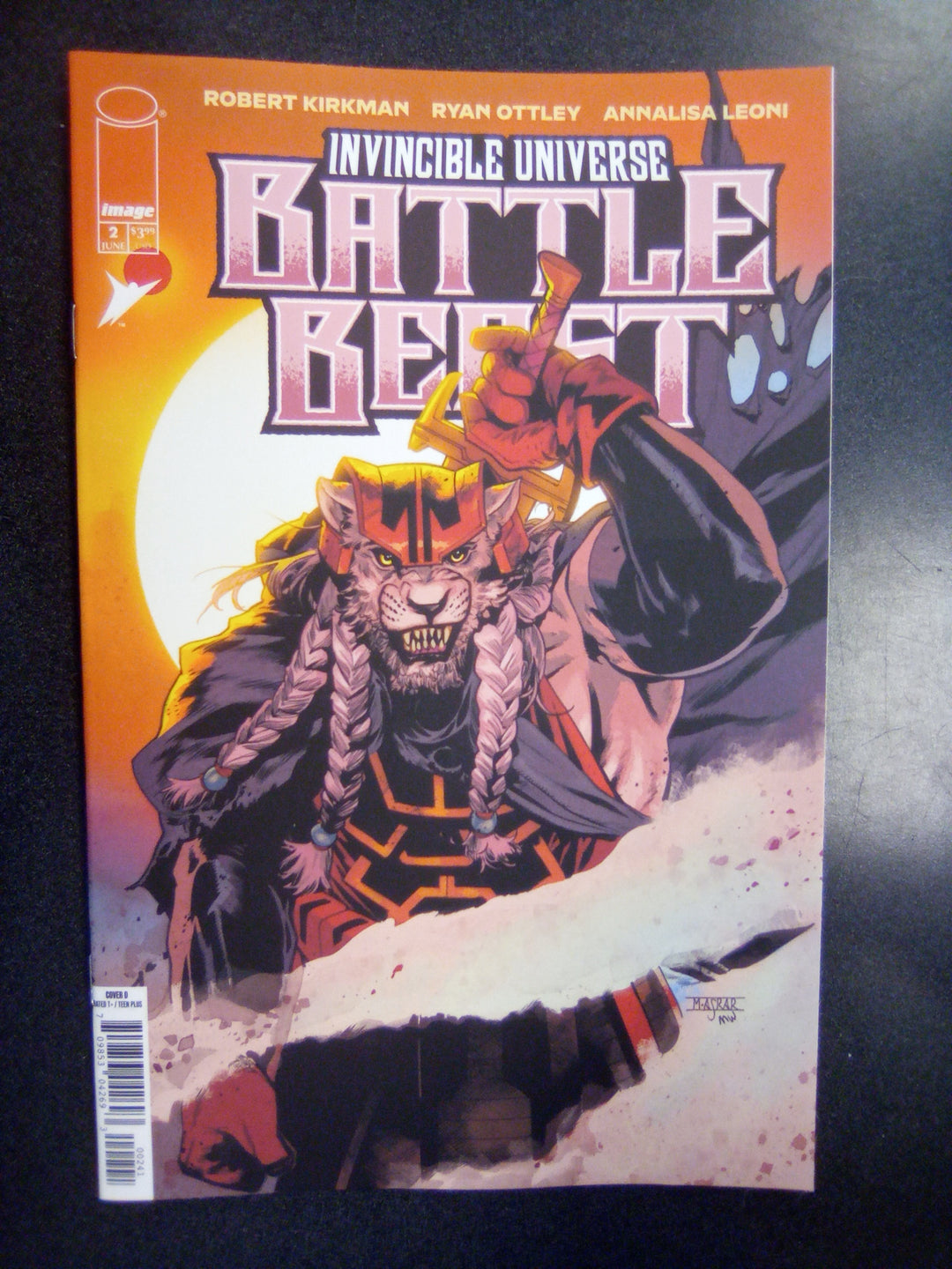 Invincible Universe Battle Beast #2 Cover D 1 in 25 Mahmud Asrar & Matthew Wilson Variant