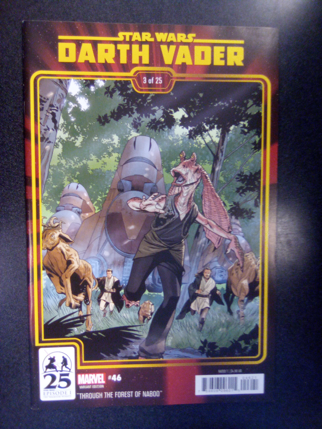 Star Wars Darth Vader #46 Chris Sprouse The Phantom Menace 25th Anniversary Variant Iant