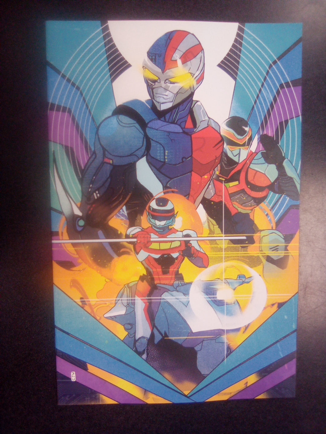 VR Troopers #1 L 1:100 Variant Edition (Full Art, Ward)