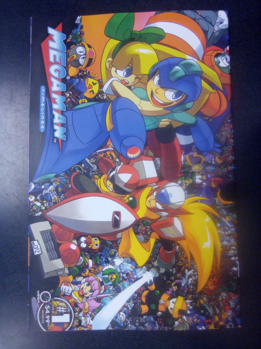 Mega Man Timelines #1 (One Shot) Cover D Inc 1:5 Andrew Dickman Wraparound Variant