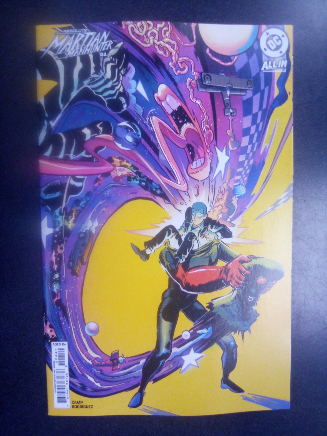 Absolute Martian Manhunter #4 (Of 12) Cover D 1:25 Riley Rossmo Card Stock Variant