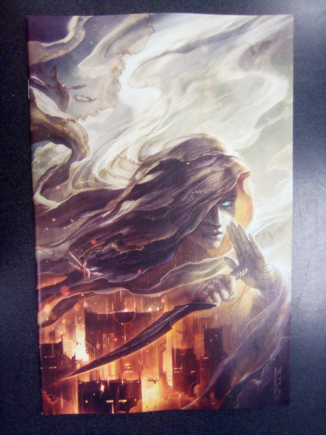 Dune: Edge Of A Crysknife: Hiding Among Harkonnens #1 E Unlockable Variant Full Art Swanland