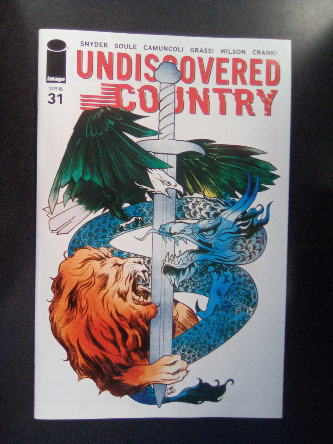Undiscovered Country #31 Cover B Lee Garbett Variant